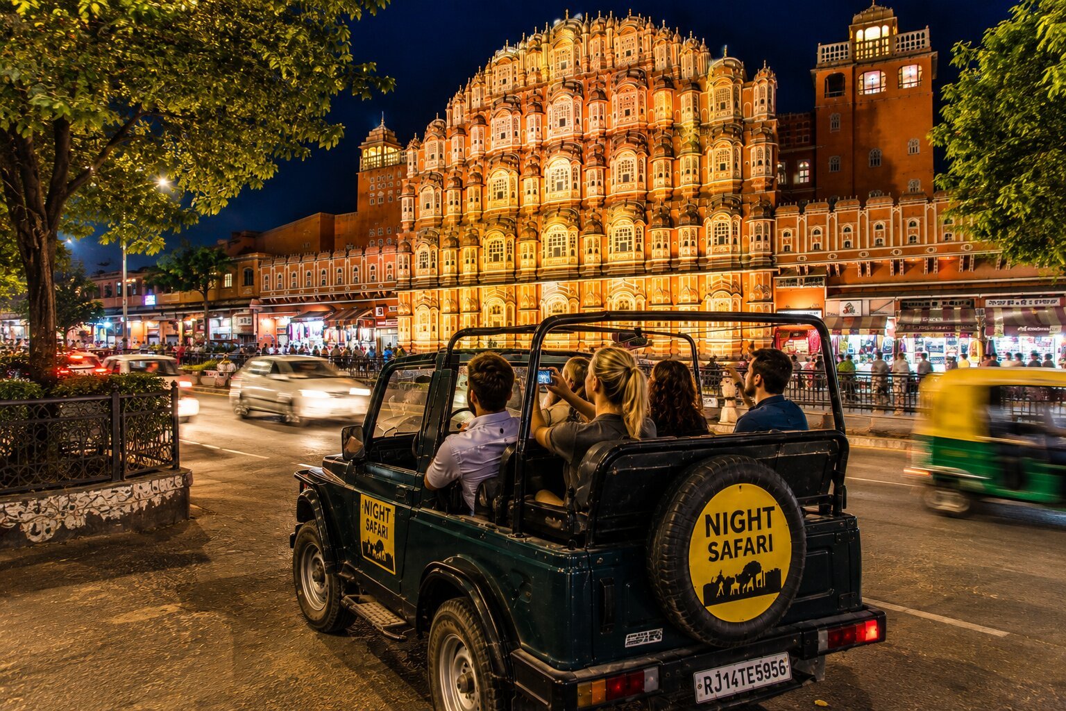 Jaipur Night Jeep Safari